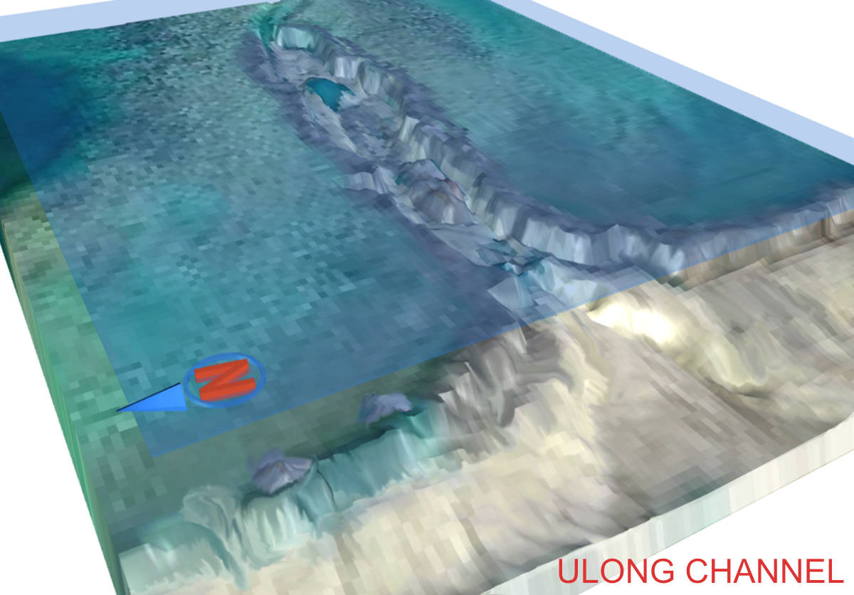 Ulong Channel Palau Infographic